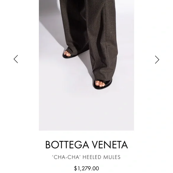 BRAND NEW Bottega Veneta Black Women's Sandals - Picture 3 of 11